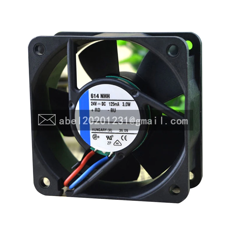 

BRAND NEW ORIGINAL 614NHH 614 NHH 614NHH-119 614NHHP 614 NHHP DC 24V COOLING FAN 6025 6CM 60*60*25MM