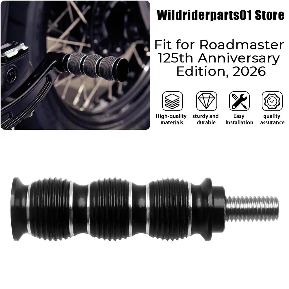Aluminum 1 Pcs Shifter Peg Black For Indian Pursuit Dark Horse with 112 and PowerBand Audio Package 2025-2026 Motorcycle Part