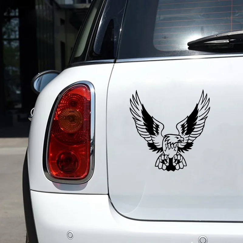 Jpct3d interesting wild animal Eagle decal for cars, motorcycles vinyl waterproof sunscreen car sticker 16cmx16cm