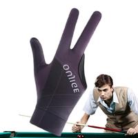 3 Finger Single Pool Gloves Non-Slip Pool & Billiards Gloves Breathable Wear-Resistant Cue Action Gloves Billiards Accessories