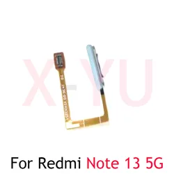 For Xiaomi Redmi Note 13 5G Home Button Fingerprint Sensor Return Power Flex Cable