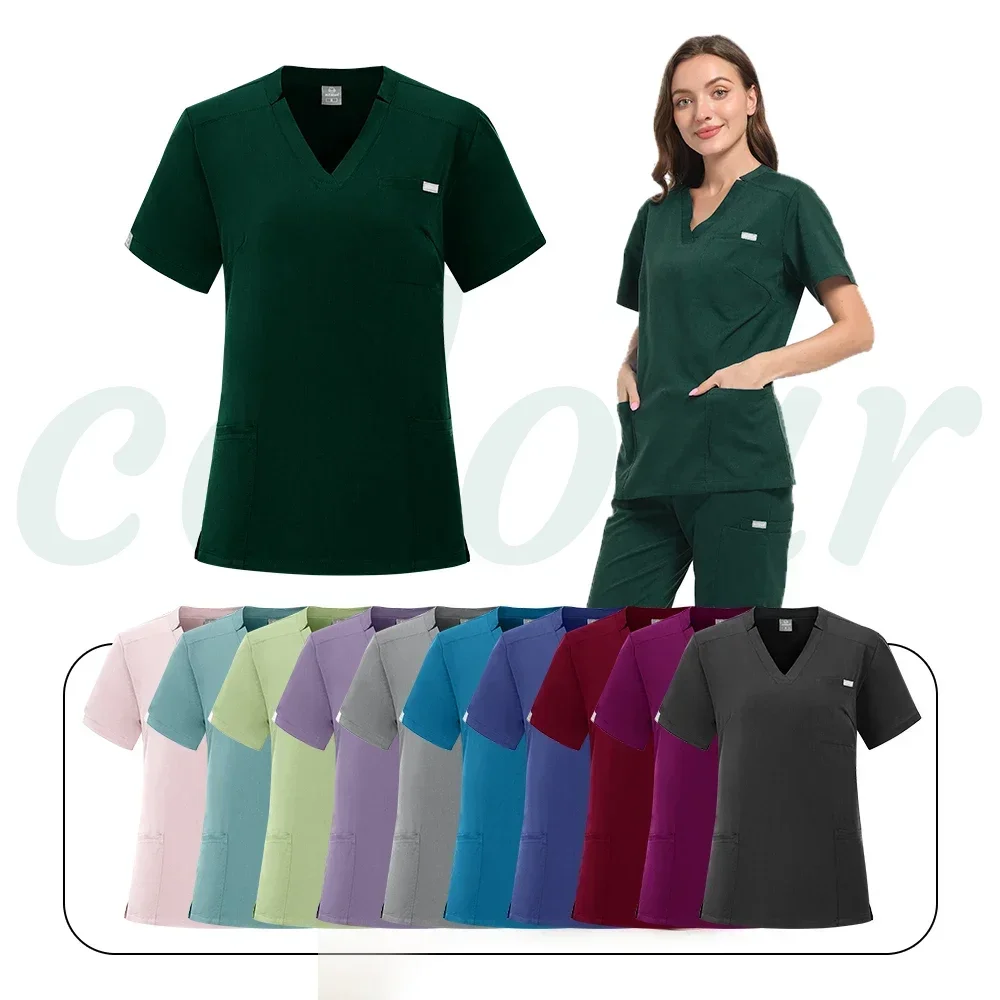 Nieuwe jogging multi-color snel droog gebarsten hoge kwaliteit ziekenhuis operatiekamer klinische medische kleding tandarts schoonheidssalonWork