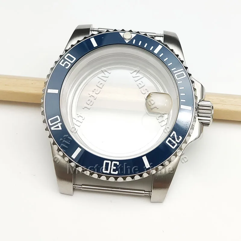 لحركة NH35/36 اليابانية غطاء سفلي شفاف ملحقات الساعة حافظة ساعة رجالية حافظة من الفولاذ المقاوم للصدأ مناسبة