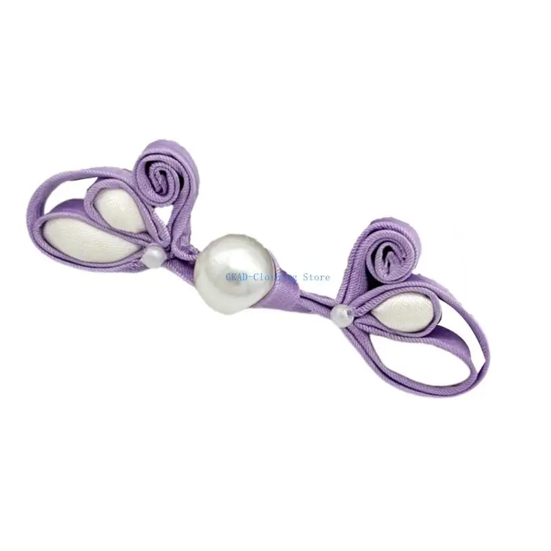 N0PE Parels Knoop Chinese Cheongsam Sluiting Knoopsluitingen voor Traditioneel Pak