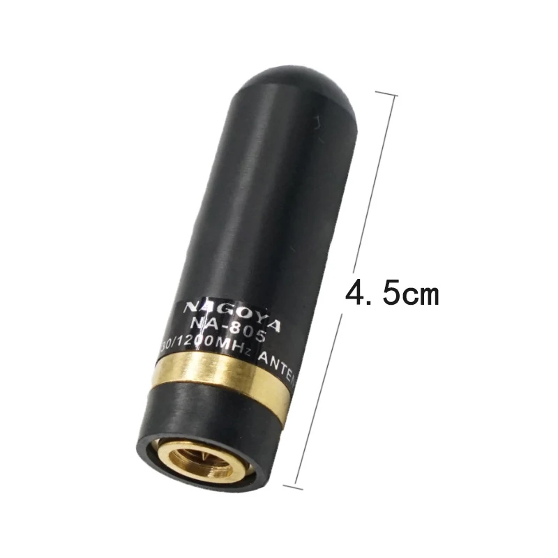 

Walkie Talkie Handheld Radio Antenna Original NAGOYA NA-805 144/430M Dual Band Two Way Signal Booster Amplifier SMA Male/Female