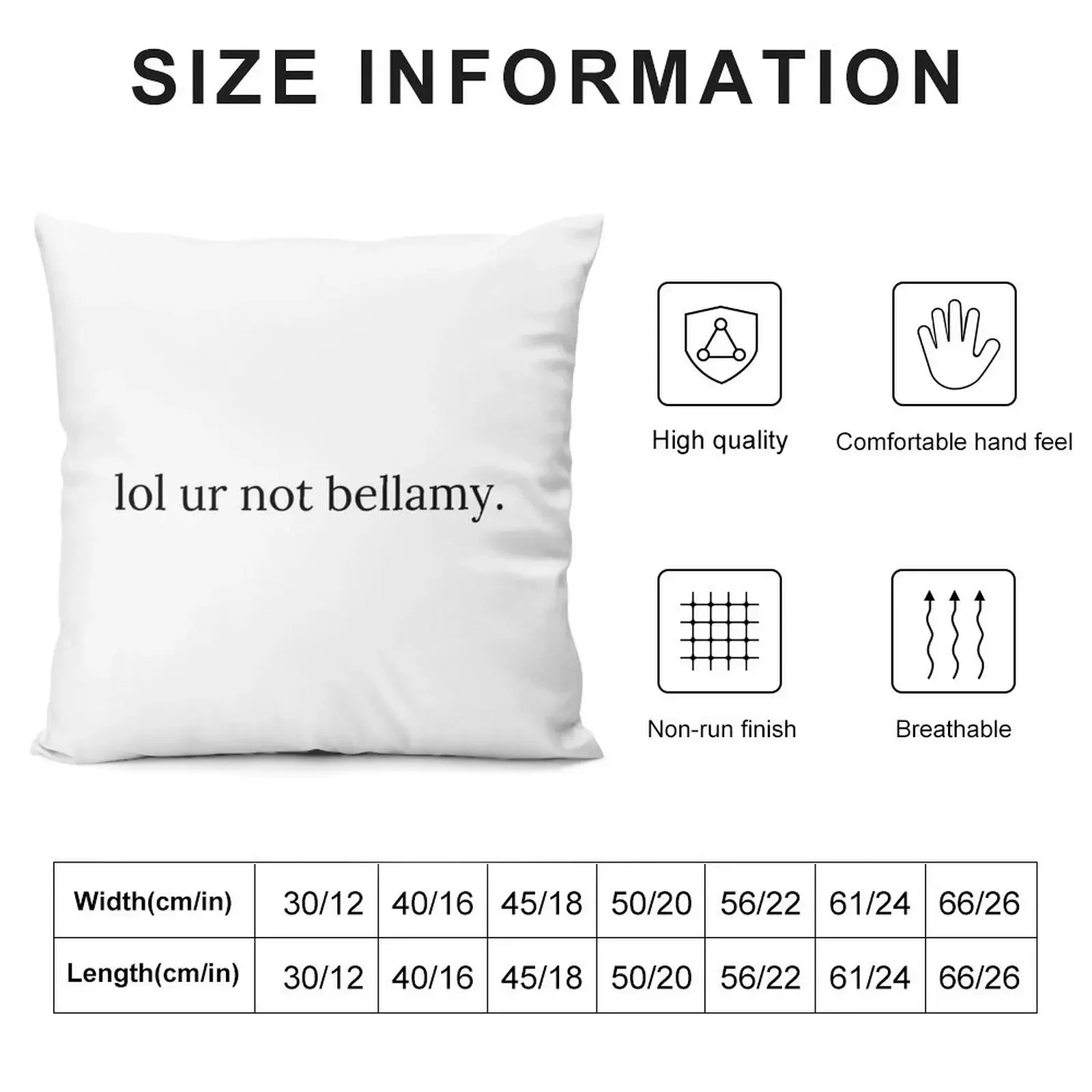 lol ur not Bellamy Blake Throw Pillow autumn pillowcase Cushion Child Couch Cushions pillow