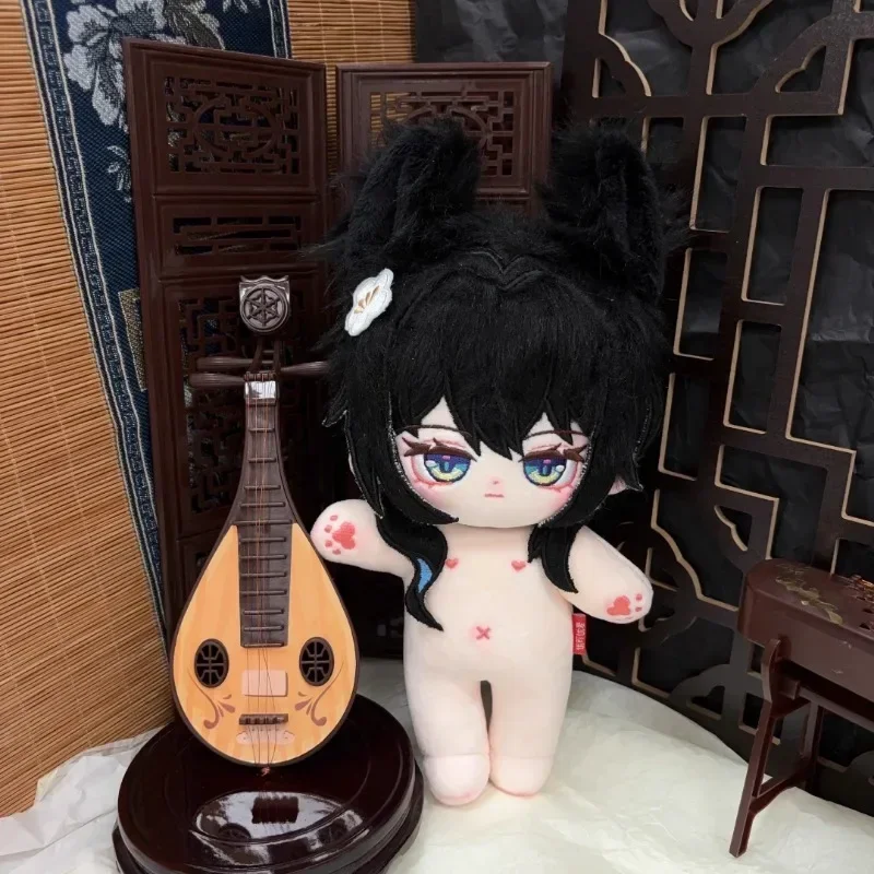 Anime Game Honkai: Star Rail Ruan Mei Kawaii Cosplay Plush Stuffed Doll Body With Skeleton Cartoon Plushies Toy Fans Gift 20cm