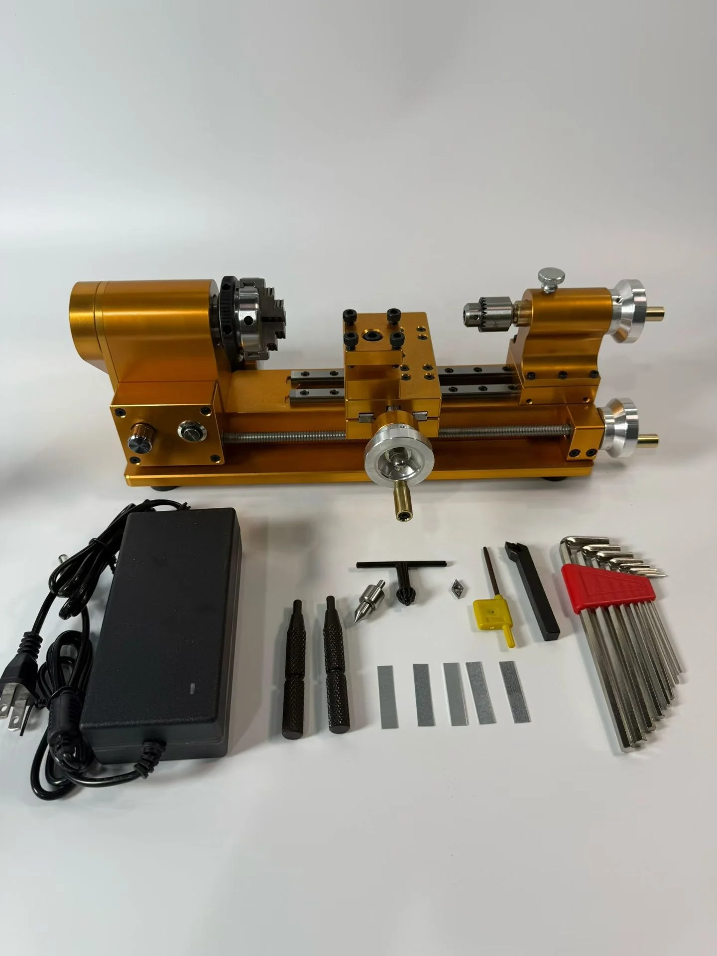 DIY50  Mini Lathe for Hobby Mini Metal Machine Machine