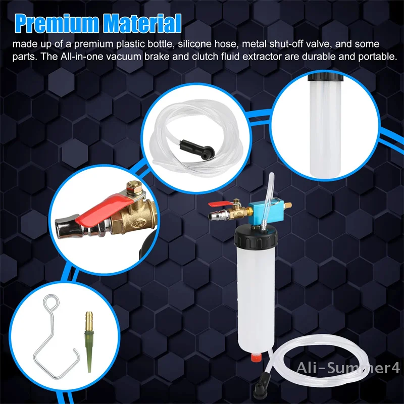 Alat Pengganti Oli Cairan Rem Mobil, Pembersih Oli Kopling Hidrolik, Peralatan Penguras dan Penggantian Oli untuk Sepeda Motor