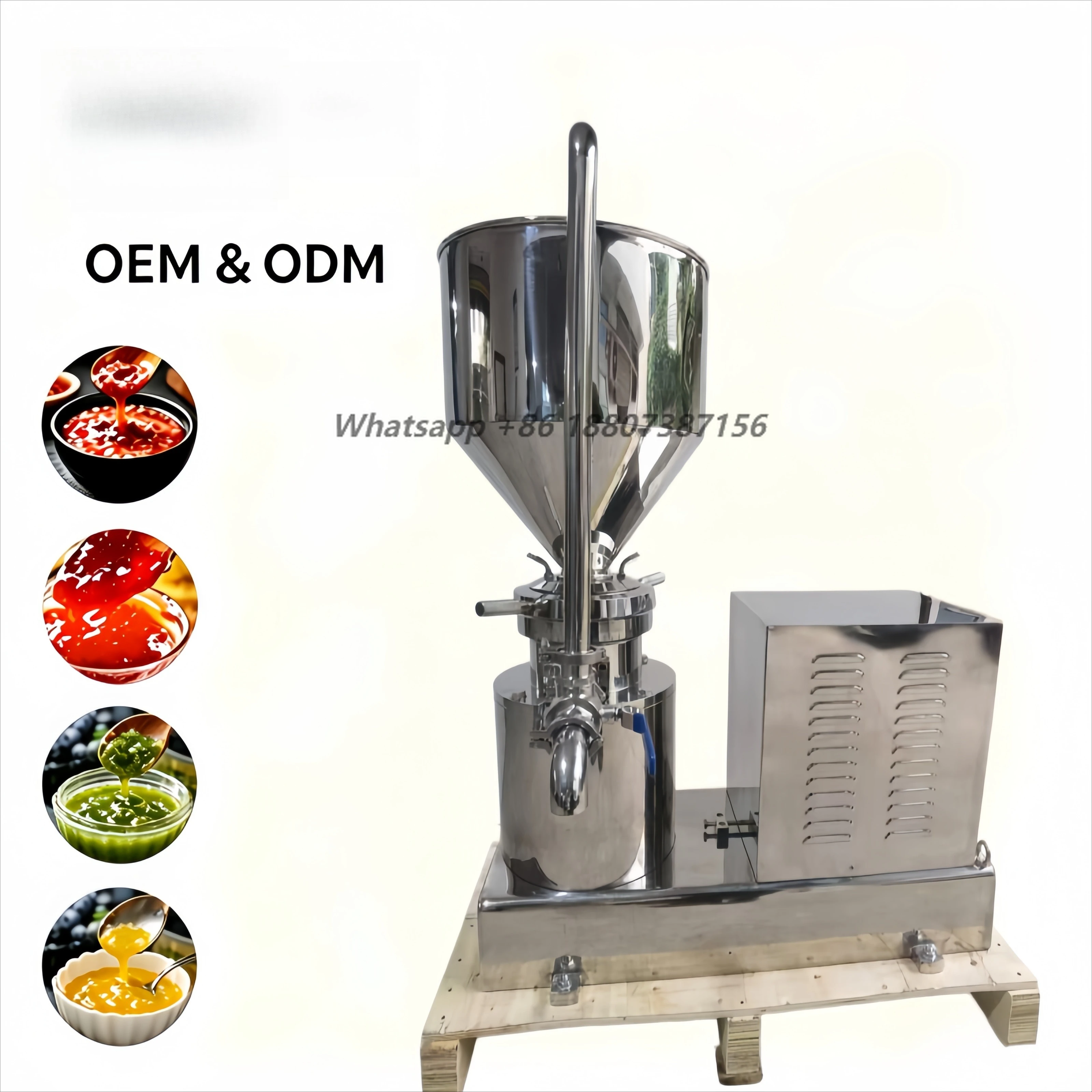 Industrial SUS 304 Tahini Almond/ Cashew Nuts Butter Making Machine/colloid Mil