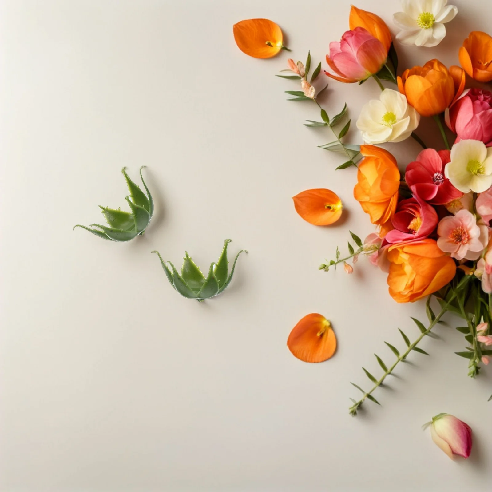 

120pcs Simulation Flower Accessories Thickened Plastic Sepals Lifelike Green Leaves For Diy Bouquet Craft Floral Arrangement