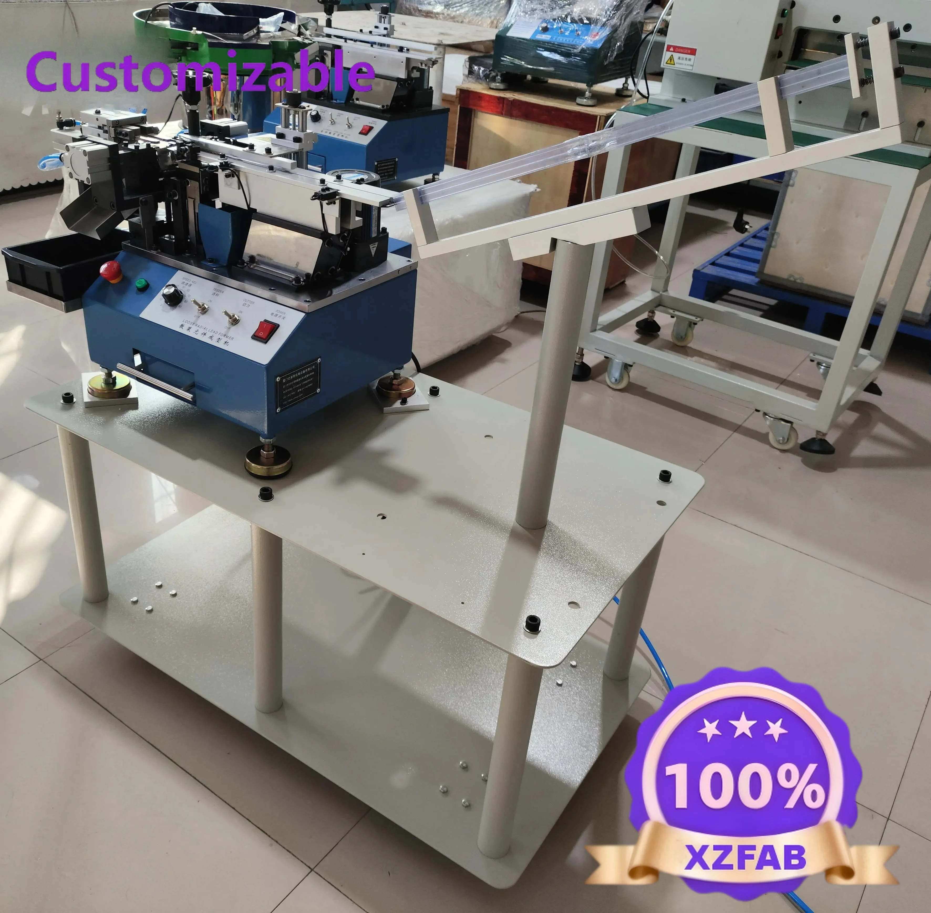 Customizable bulk capacitor forming foot shearing machine, LED shaping machine forming machine