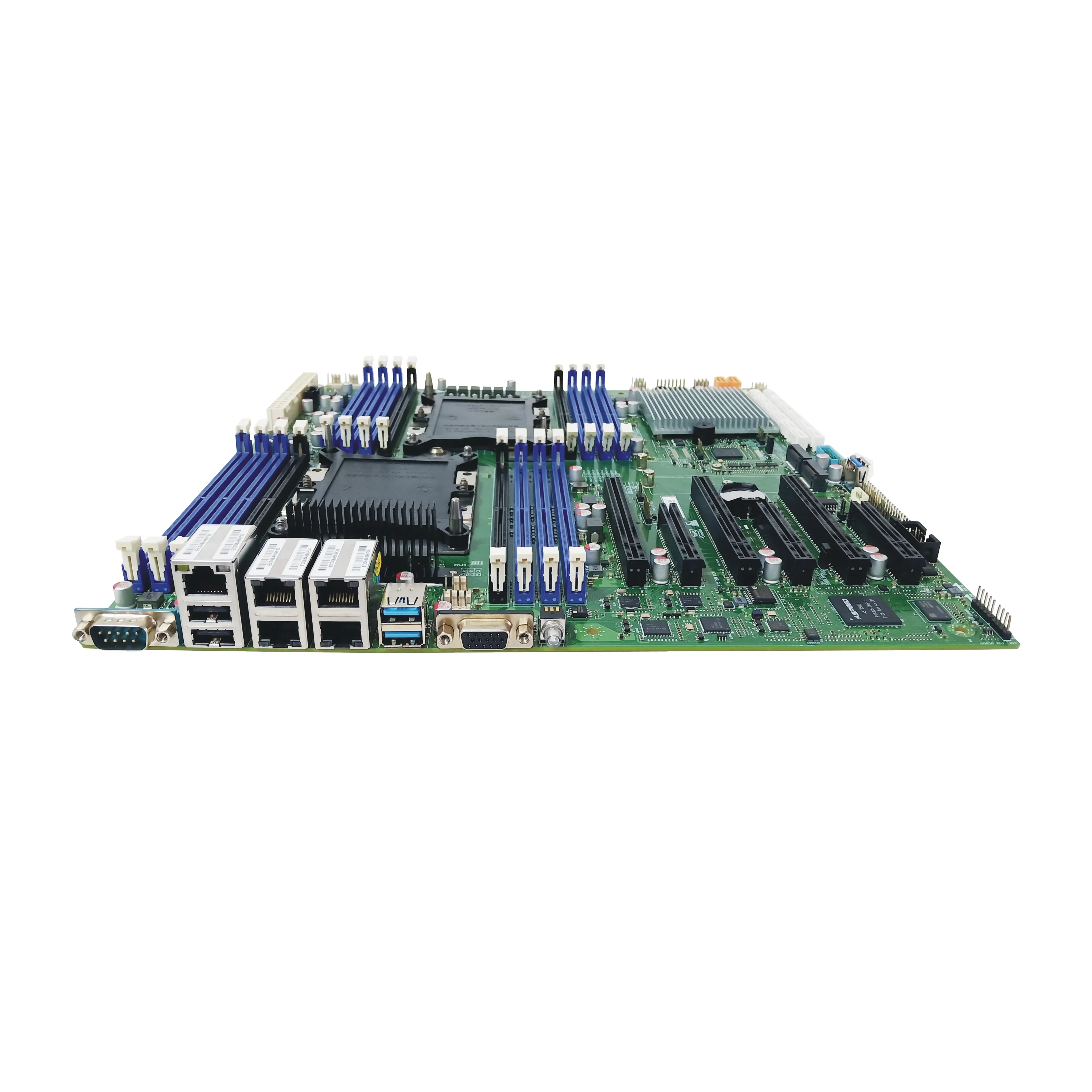 Материнская плата LGA 3647 DDR4 16 слотов XDIMM для поддержки процессора Xeon Gold/Silver/бронзового цвета, двойной четырехъядерный набор микросхем