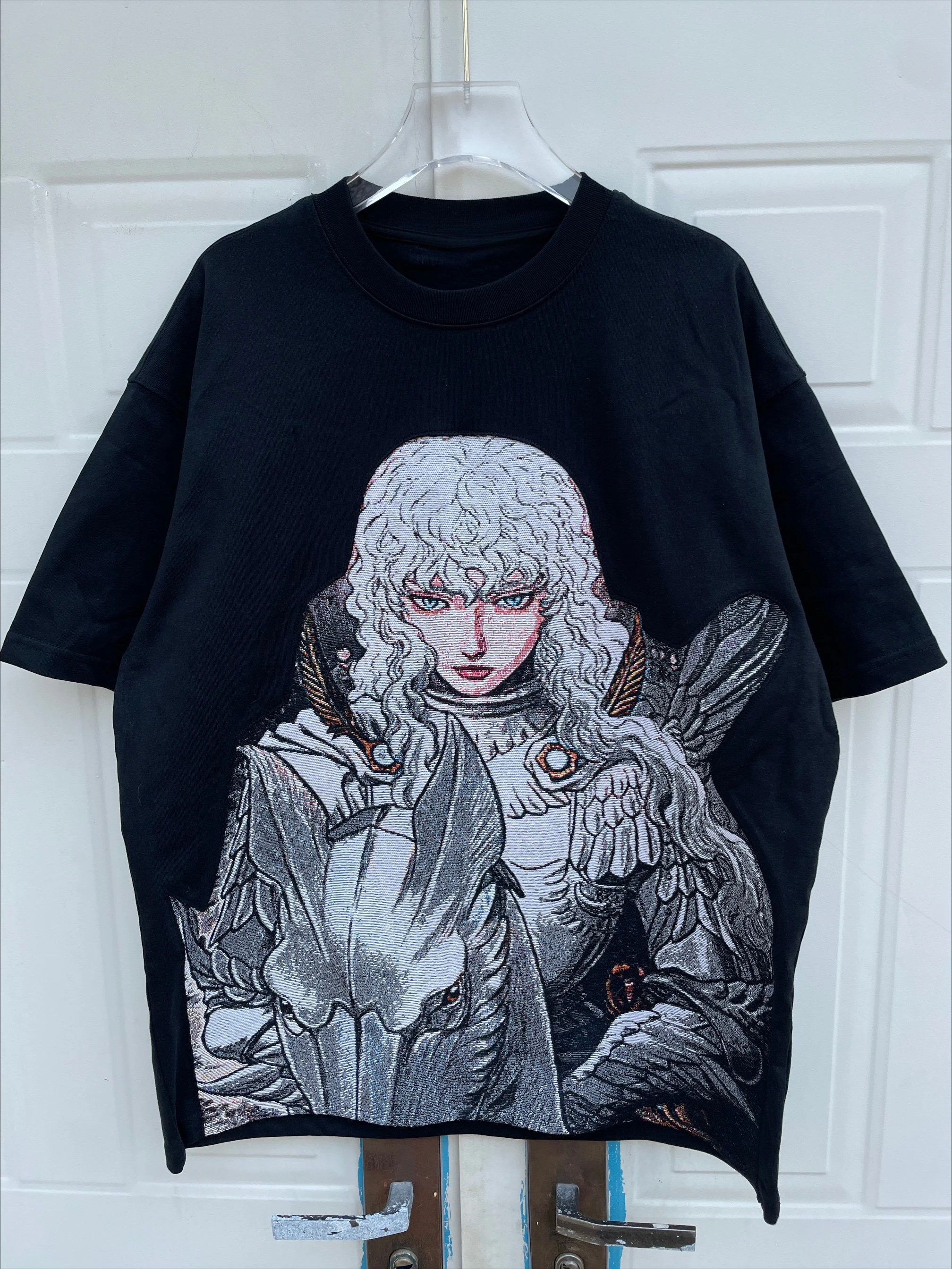Art Berserk Griffith Y2K Anime Manga Graphic Tee Cotton Mens Womens T-Shirt Summer Streetwear