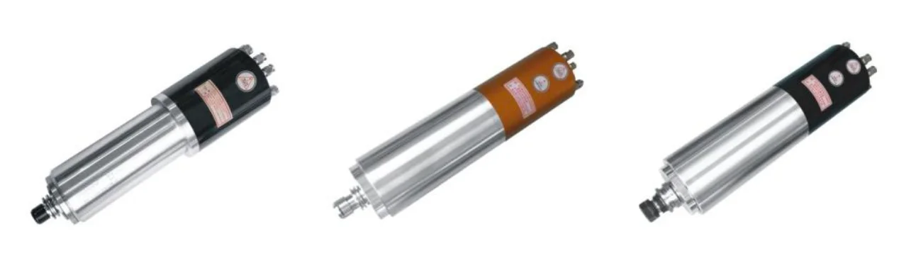 High Torque Permanent Magnet Synchronous Electric Spindle Pneumatic Auto Tool Changer ATC Spindle For CNC Machining Center