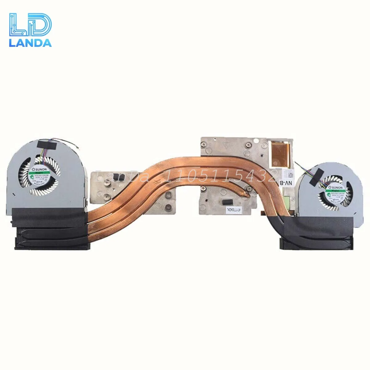 

CPU Cooling Fan Heatsink For Dell Precision M7710 NV Graphics Card 055MXD 55MXD