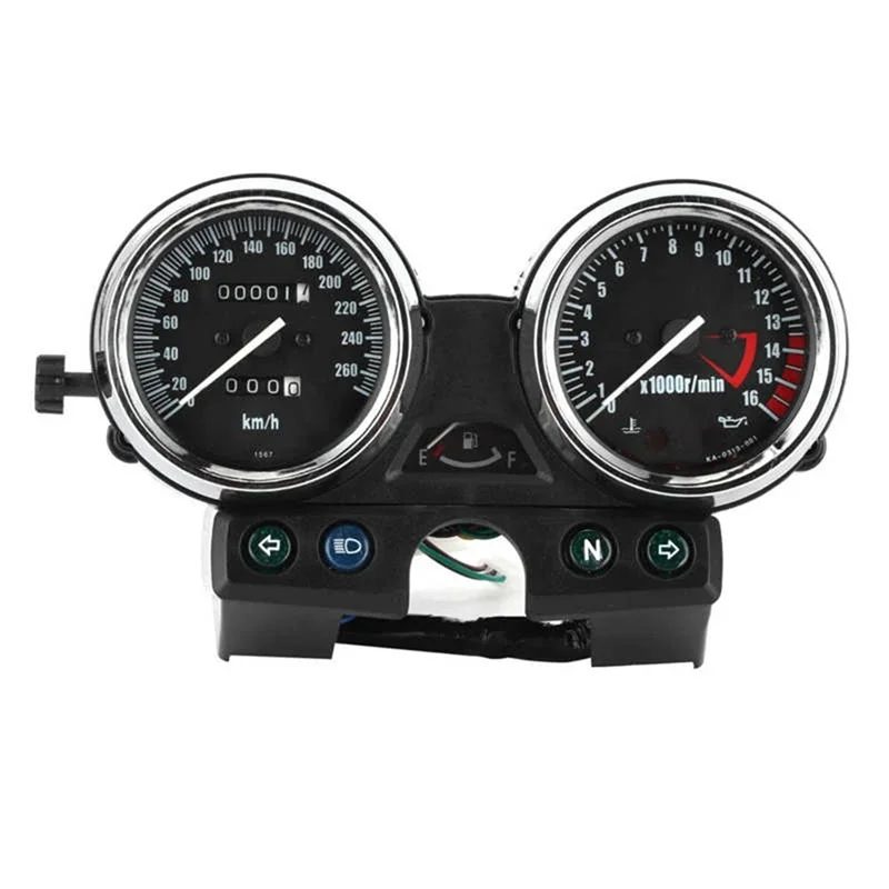 Instrument Odometer Tachometer Oil Temperature Alarm Meter for KAWASAKI ZRX400 ZRX750 ZRX1100 1994‑1997 260 Turn