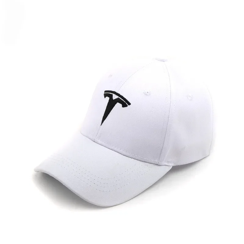 High-Grade Car Logo Cotton Adjustable Baseball Hat Outdoor For Tesla Model 3 Model S X Model Y Roadster SpaceX  Auto Accessories