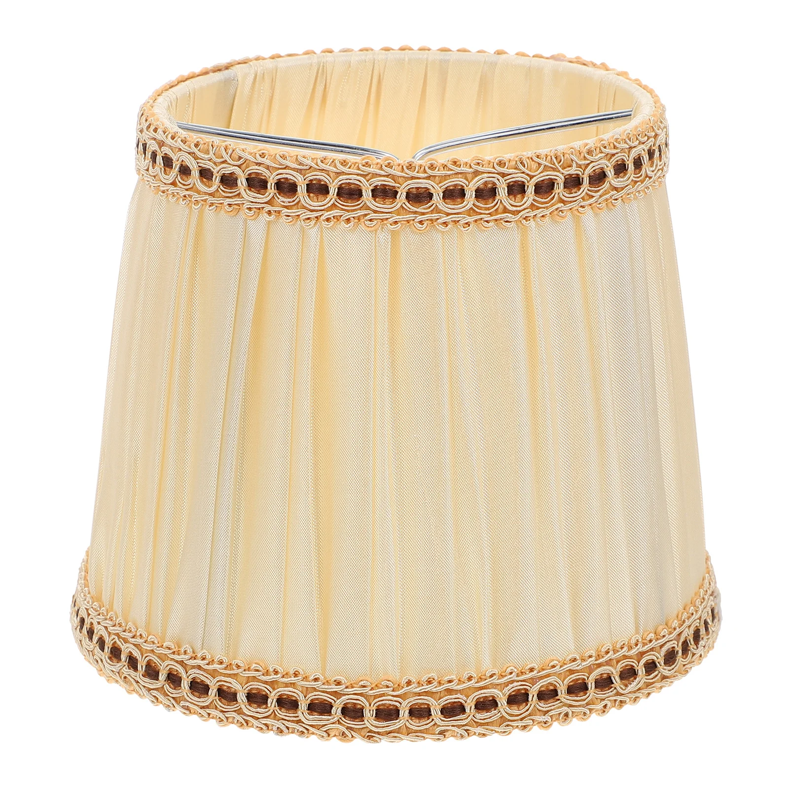 

1Pcs Cloth Lamp Shade Premium Fabric Light Cover for Home Hotel Decor Table Lamp Lighting Accessory Softens Light Eye-Caring