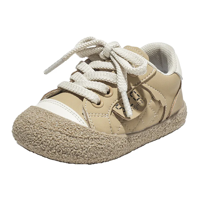 2024 primavera autunno nuove scarpe bambini Sneaker colore scarpe di tela Casual Lace Up Classic Flats scarpe per bambini