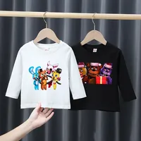 FNAF Clothing for Boys Girl Long Sleeve T-shirt Five Nights At Freddys Clothes Tee Comfortable Tops Cartoon Base Shirt Kids Gift