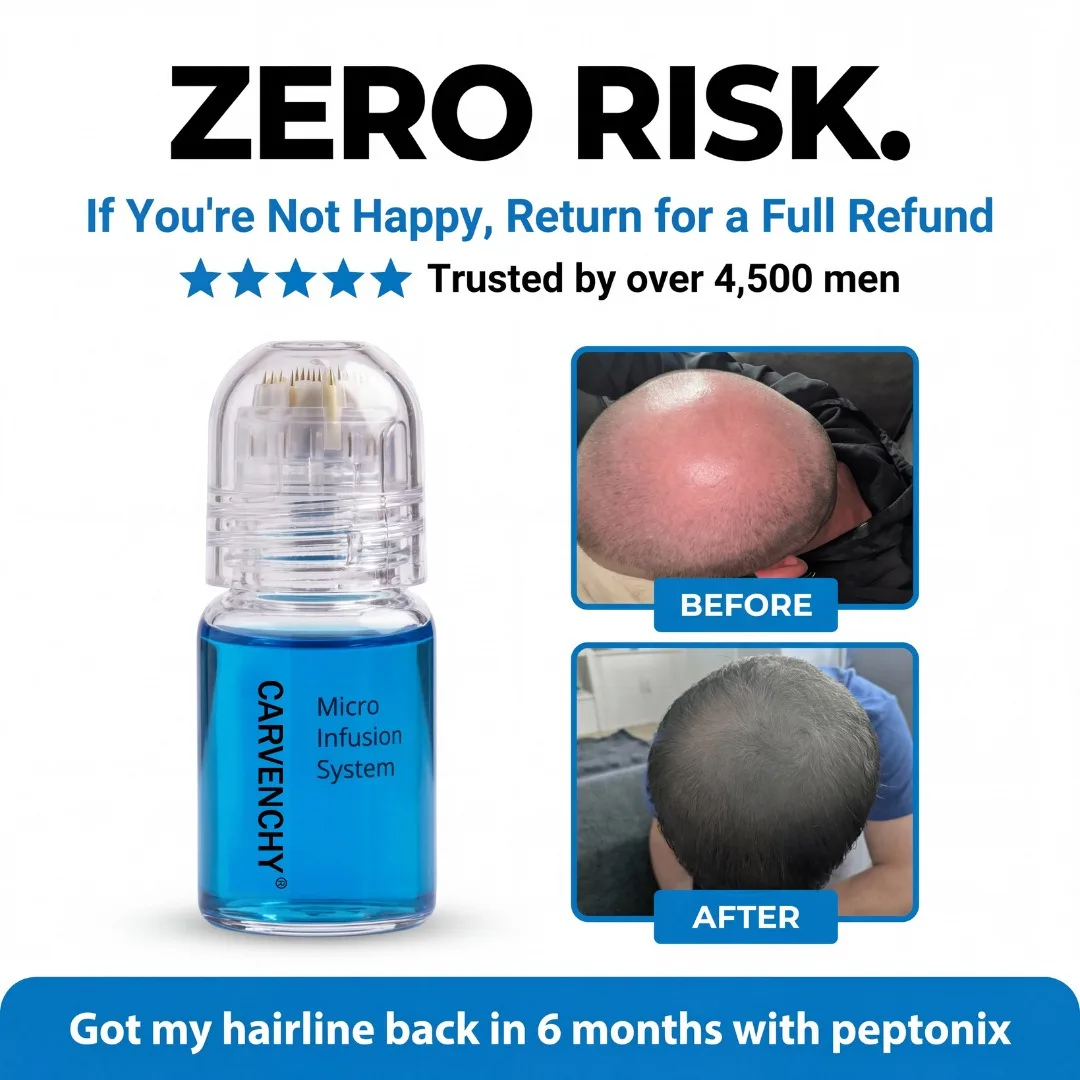 Hair Regrowth Microneedling GHK-Cu Serum with Blue Copper Peptide for Scalp Microneedling Serum