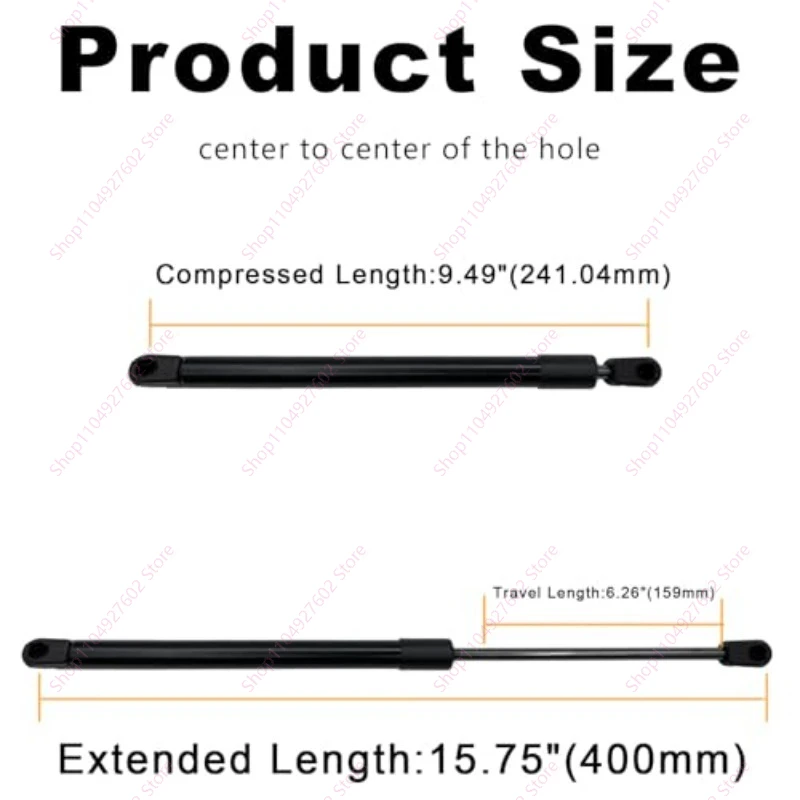 For BMW E90 E91 E92 E93 F30 325i 325xi 328i 328xi 330i 330xi 335d 335is 335xi Front Hood Lift Supports Shock Struts 51237060550 view 2