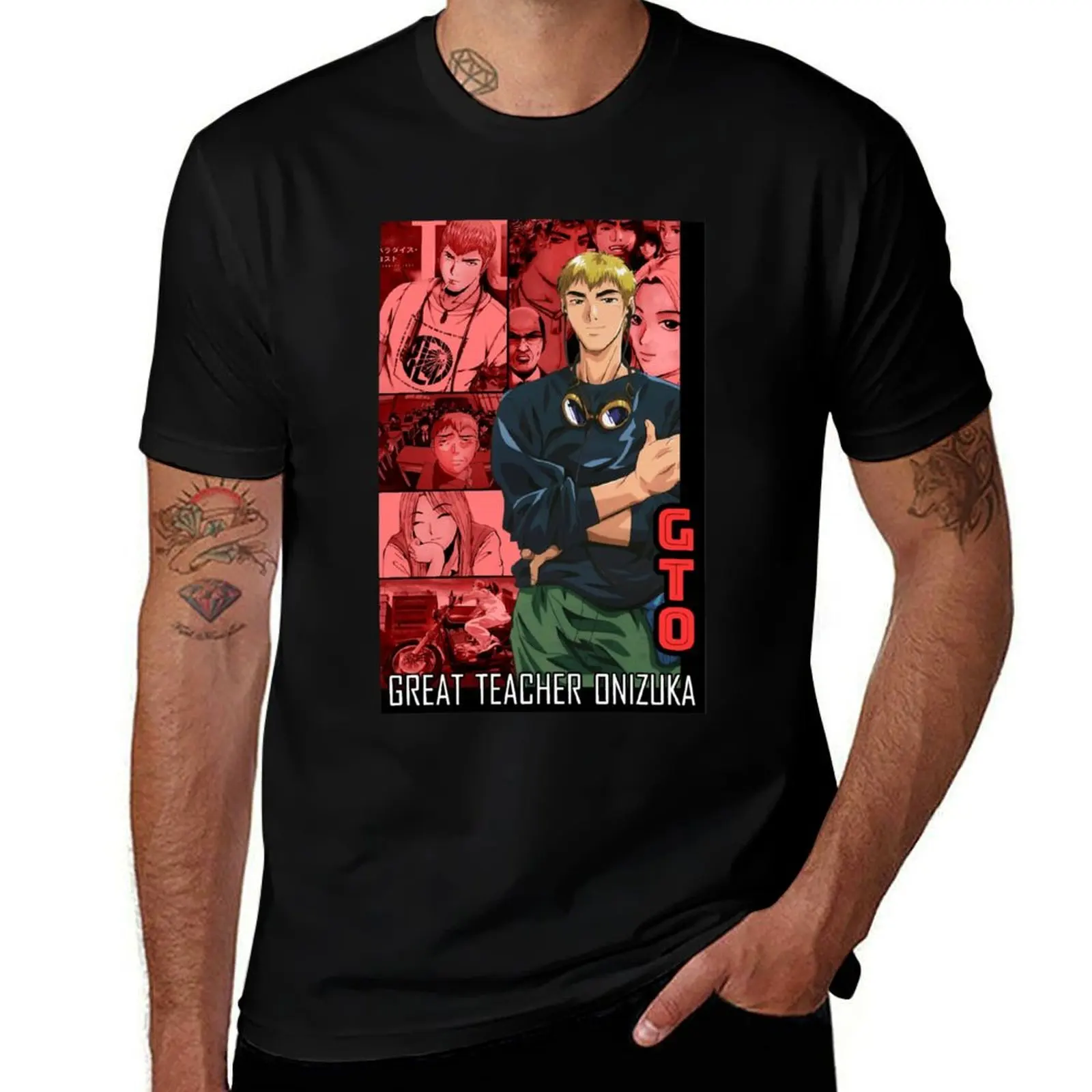 Great Teacher Onizuka classic T-Shirt Casual Minimalist Short Sleeve Top T-Shirt