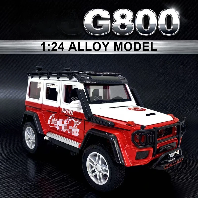 

1:24 G800 Big G SUV Simulation Alloy Off-road Vehicle Model Collection Decoration Gift Children's Toys