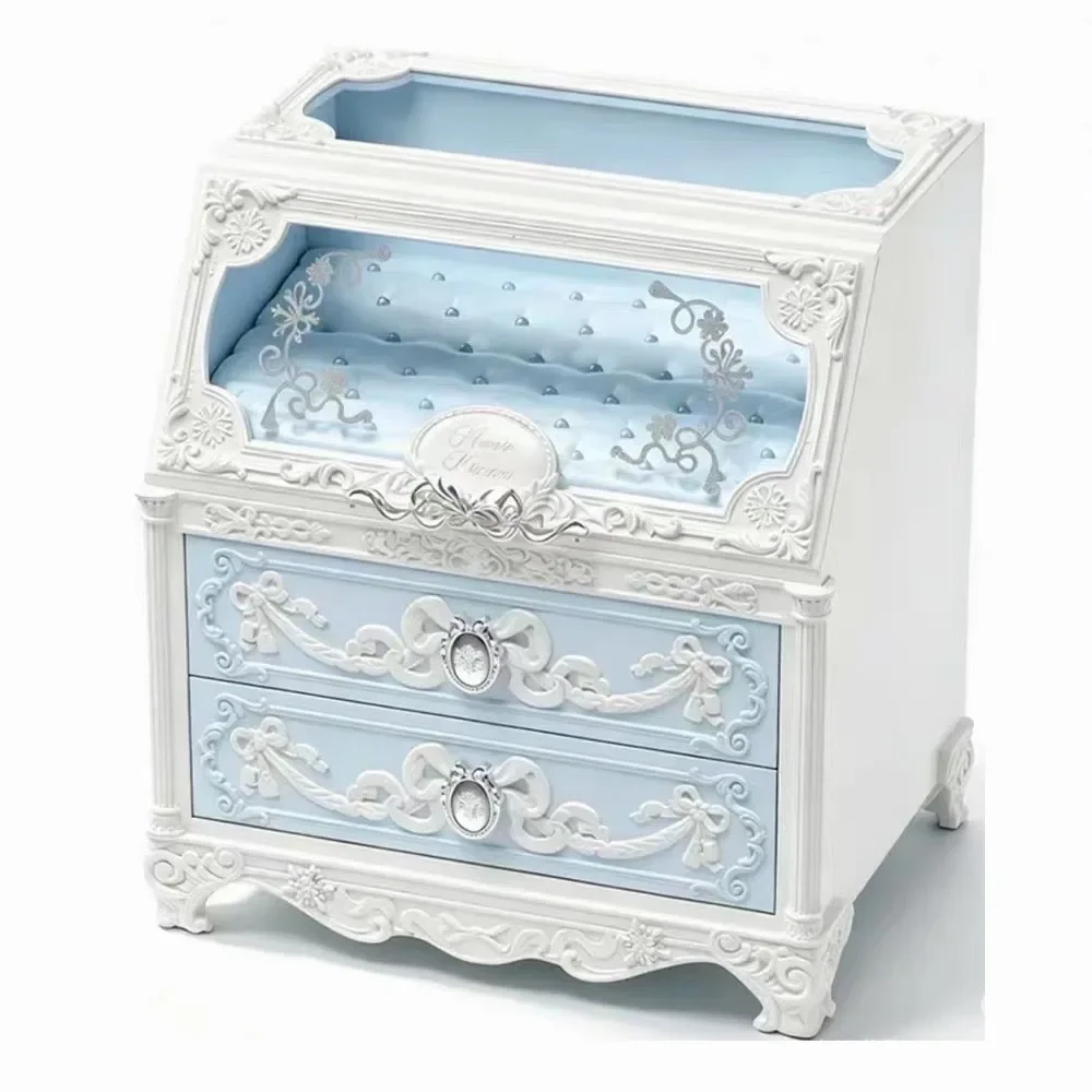 Flower Knows Snow Ballet Cabinet Large Storage Box Cosmetics Train Case Flowerknows Storage Box (Empty Box)