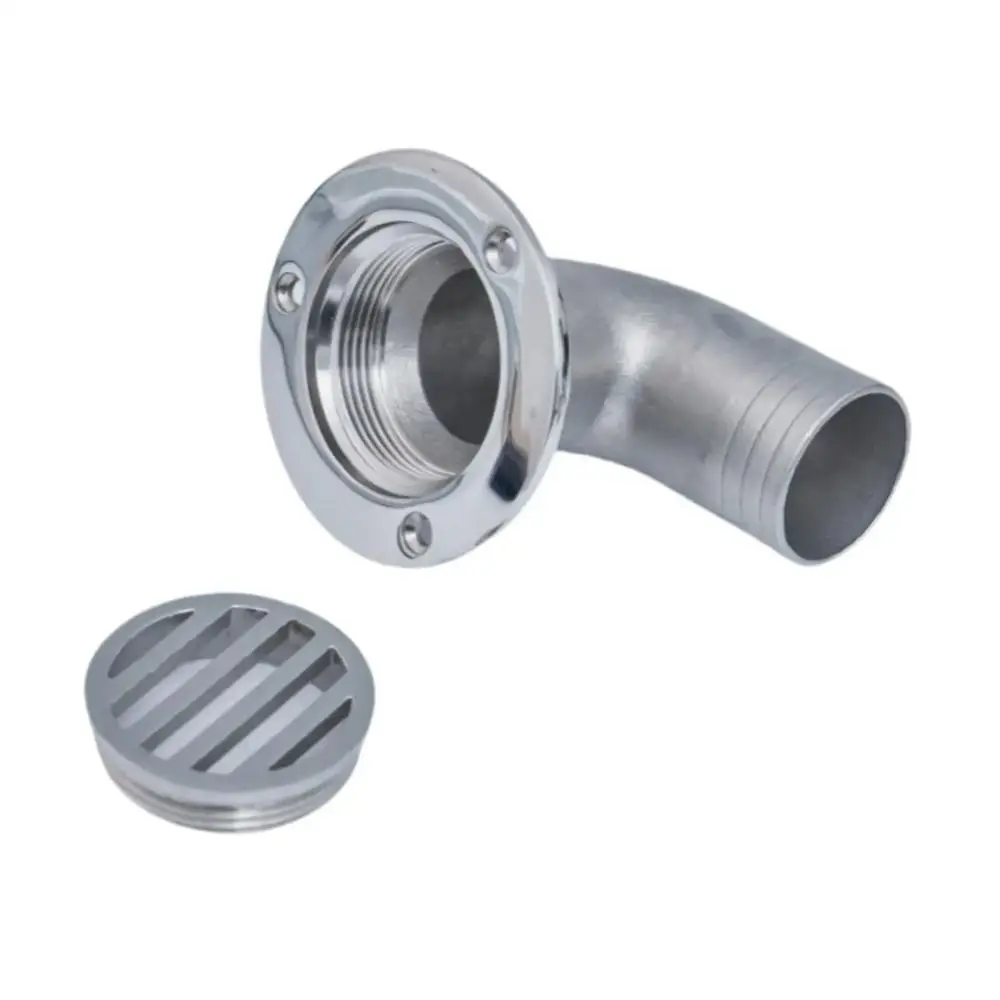 

Rust Prevention Bend Outlet Sturdy 90 Degrees Bend Floor Drain Easy To Install Strong Stability Bend Drainage Outlet Ship