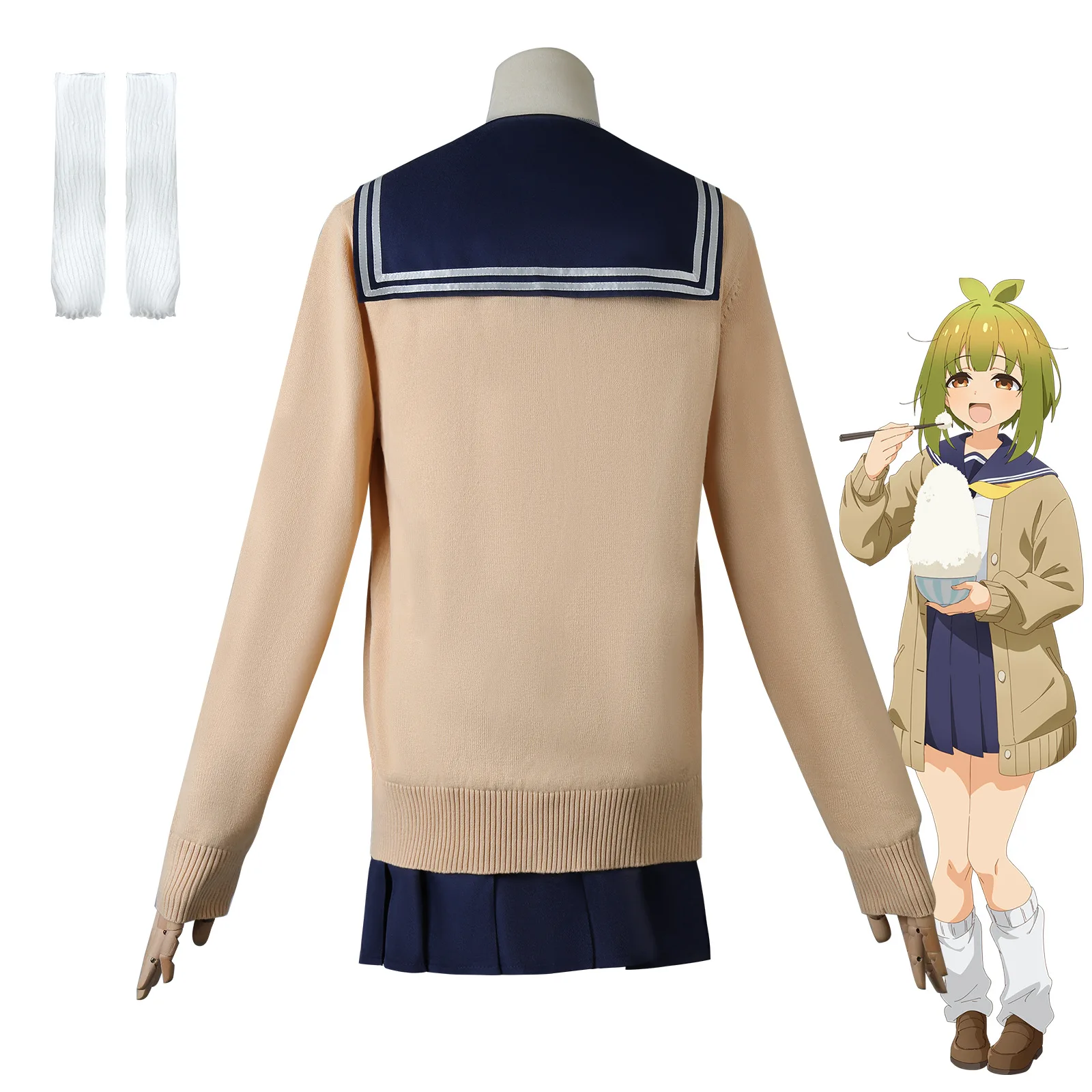 Shikanoko Nokonoko Koshitantan Koshi Cosplay Torako Shikanoko Noko Nekoyamada Neko Bashame Meme Tsubameya Chiharu Costume Wig