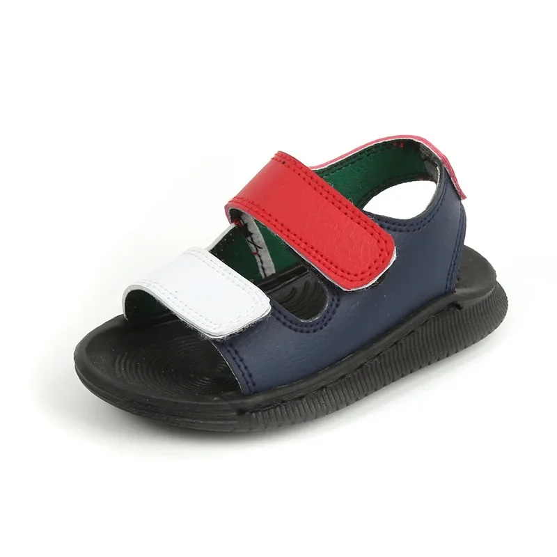 Estate nuovi sandali per bambini suola morbida Comfort scarpe da ragazzo bambini Open Toe scarpe da spiaggia Casual sandali sportivi antiscivolo