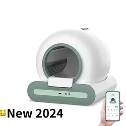 Ti Automatic Cat Litter Box APP Control Detachable 65L Large Smart Self-cleaning Cat Toilet Areneros Gatos Pet Items New