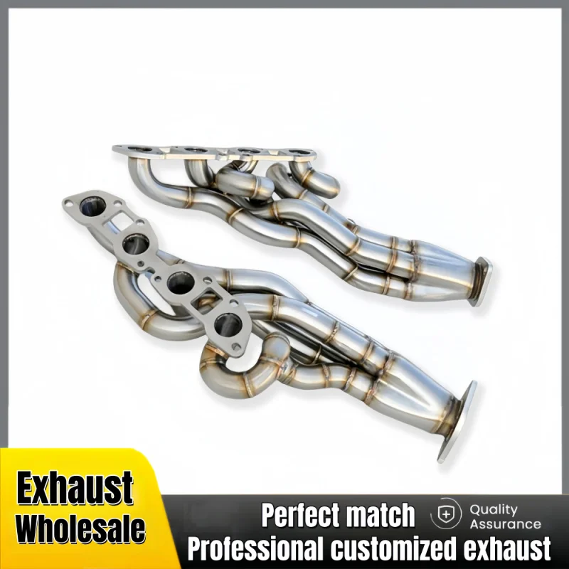 

High-flow Exhaust Manifold Head for Lexus RCF 5.0 V8 2016-2020 SS304 Racing Performance Exhaust Pipe Sound and Power Upgrade