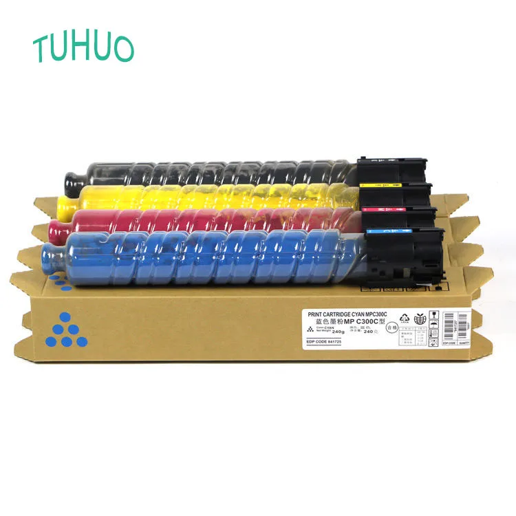 

4PCS/1 Set MPC300 MPC400 Color Toner Cartridge Compatible for Ricoh MP C300 C401 C400 MPC 300 400 401 Printer Toner Cartridge