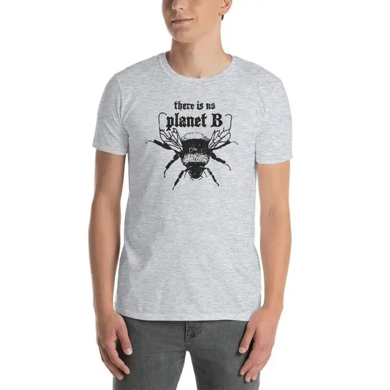 Planet Earth T Shirt Save The Global Warming Environment Vintage Bee