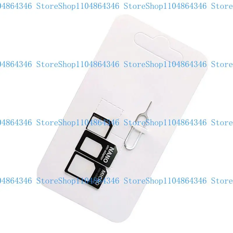 5ASD 4 in 1 تحويل بطاقة إلى محول Micro Standard للهاتف لـ #4