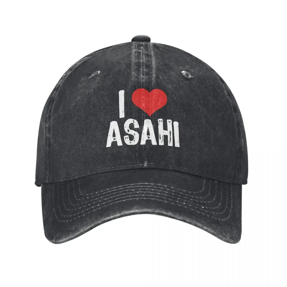 I Love Asahi Baseball Cap Hip Hop hiking hat Horse Hat Caps Male Women's