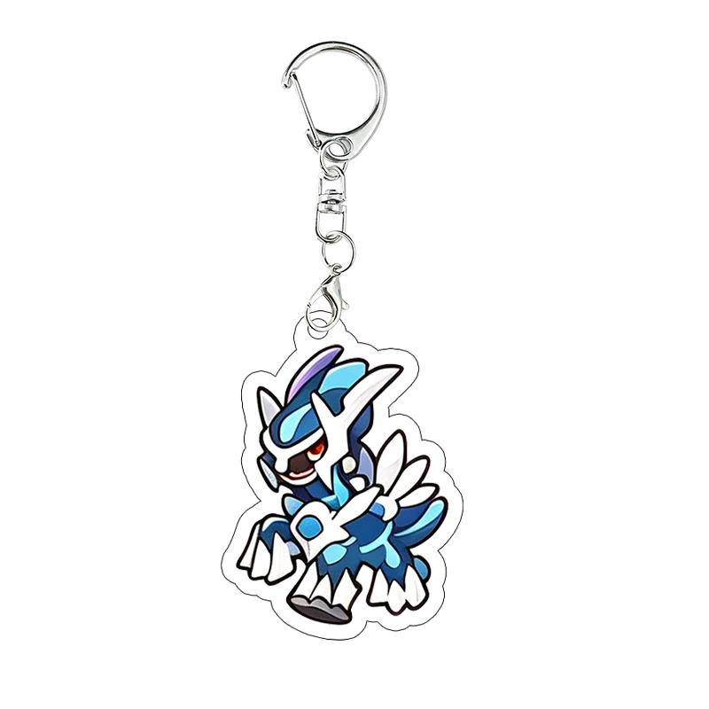 Mewtwo Acryl-Schlüsselanhänger Suicune Ho Oh Anime Cartoon Cosplay Requisiten Mew Latios Dragonite Gastly Cosplay Requisiten Taschenanhänger Geschenk – Detail 4