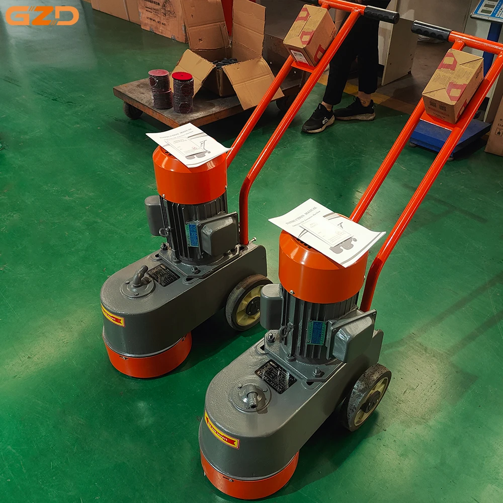 Industrial Workshop Floors Electric Terrazzo Grinder Heavy Duty Polishing Machine