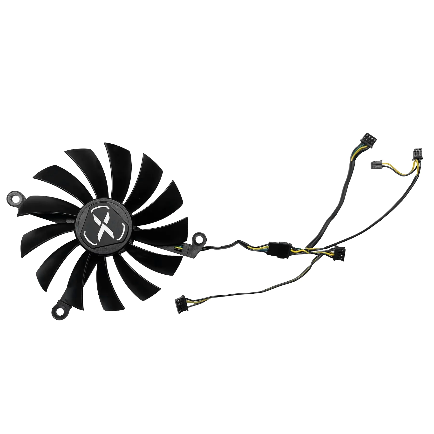 Imagem -04 - Ventilador de Placa de Vídeo para Xfx rx 6800 6800xt Velocidadester Merc Swft Pld10015b12h Pla09215b12h Refrigerador Gpu r X6800 Rx6800xt