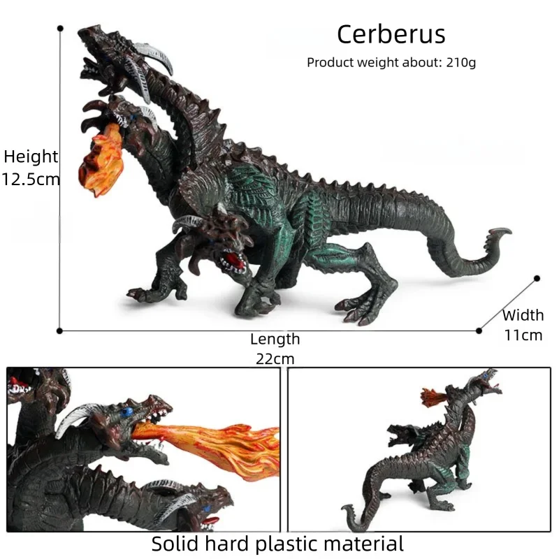 Original Myth Dragon Gorilla Model Realistic Animal Monster Action Figures Dinosaurs Demon PVC Collection Kids Toy Boy Gift