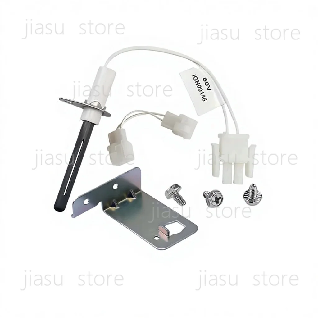 

Factory Direct IGN00145 Silicon Nitride Hot Surface Igniter 80V with Mounting Screw Kit and Flameout Protection