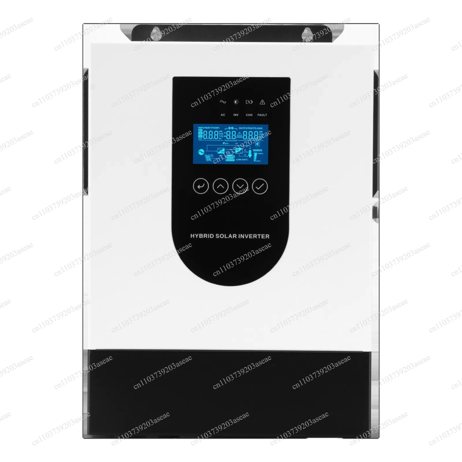 1.5KW 12V Off Grid Hybrid Solar Inverter Single Phase 60Hz Automatic AC String Inverter Household Solar Energy Conversion