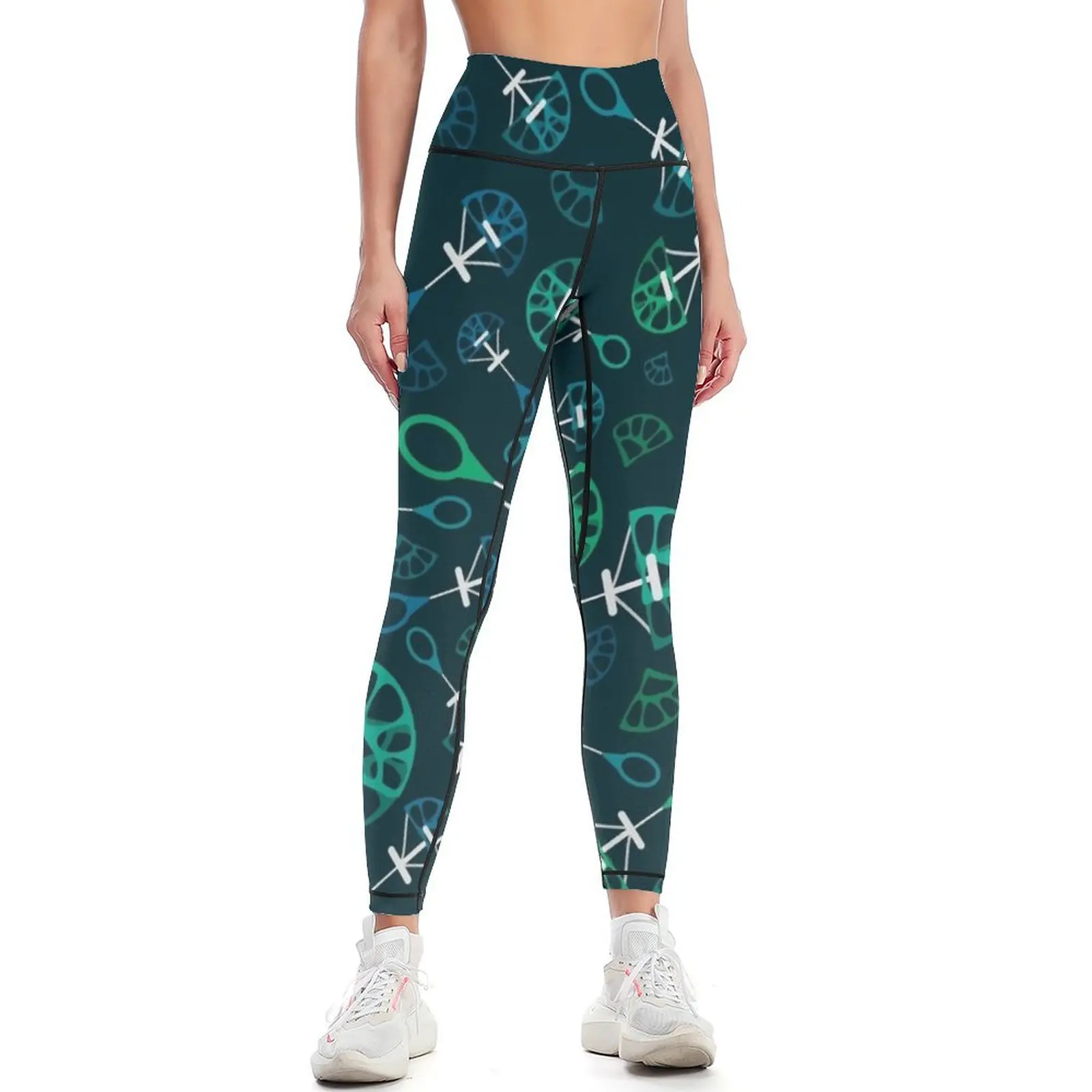 

Teal Cams Leggings for physical Women's sports gym top Womens Leggings
