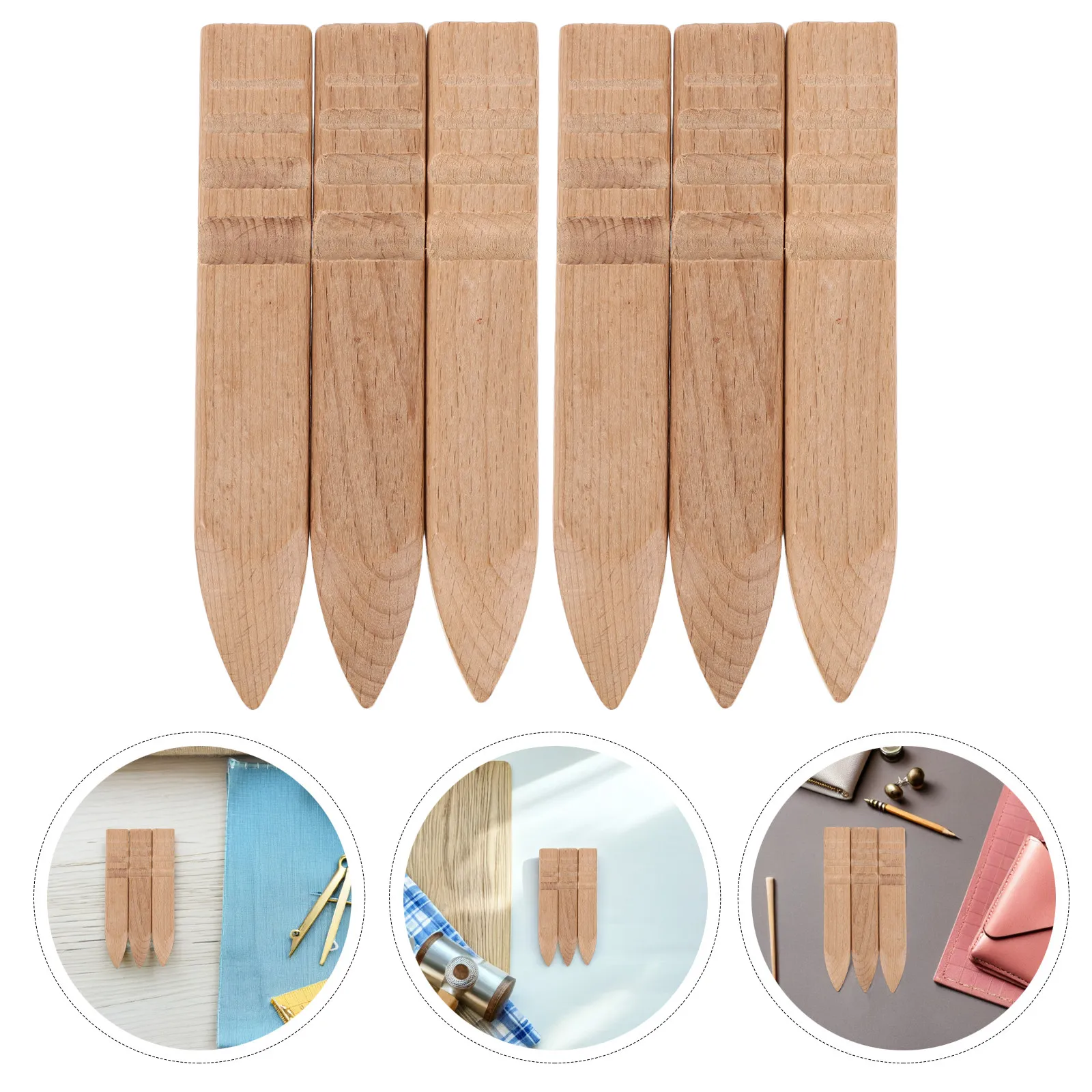 

Набор из 6 шлифовальных палочек для кромок, инструмент для ручной полировки дерева, для аксессуаров, ручная шлифовка