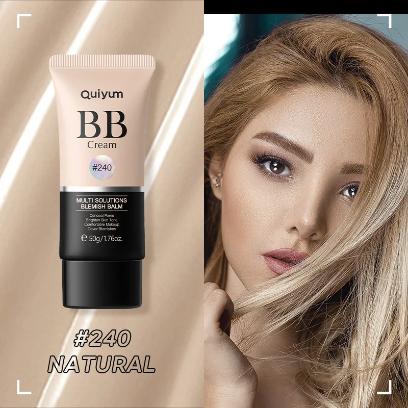 

LAIKOU BB Cream Long Lasting Waterproof Even Skin Tone Conceal Pores Cover Blemishes Face Makeup Women 50g