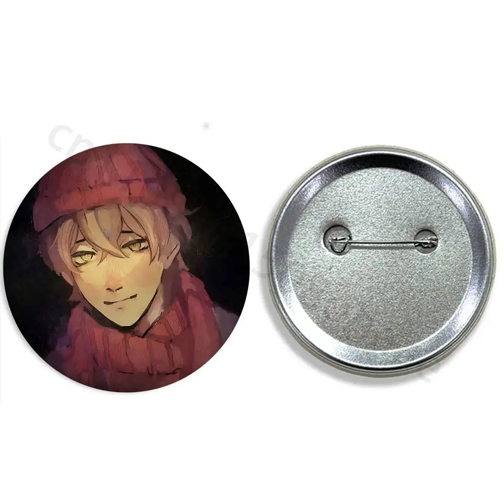 The Promise of Hope Anime 58mm 32m Coin Badges Personalized Handmade Round Brooches Pins Accessory