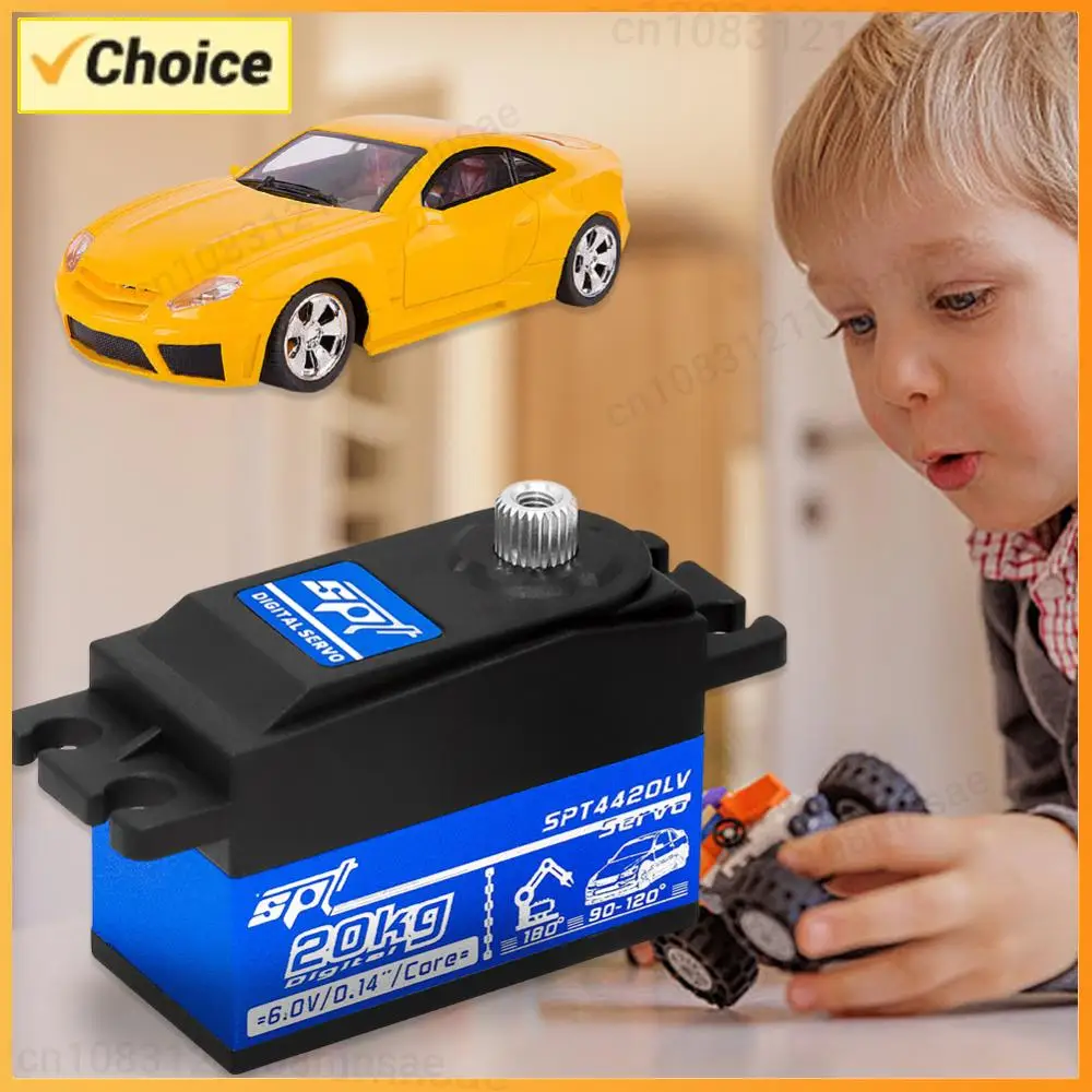 

Сервопривод с высоким крутящим моментом 20 кг с металлическим редуктором и рычагом для радиоуправляемых моделей 1/10 (Tamiya, Kyosho, On-Road, Touring, Drift)